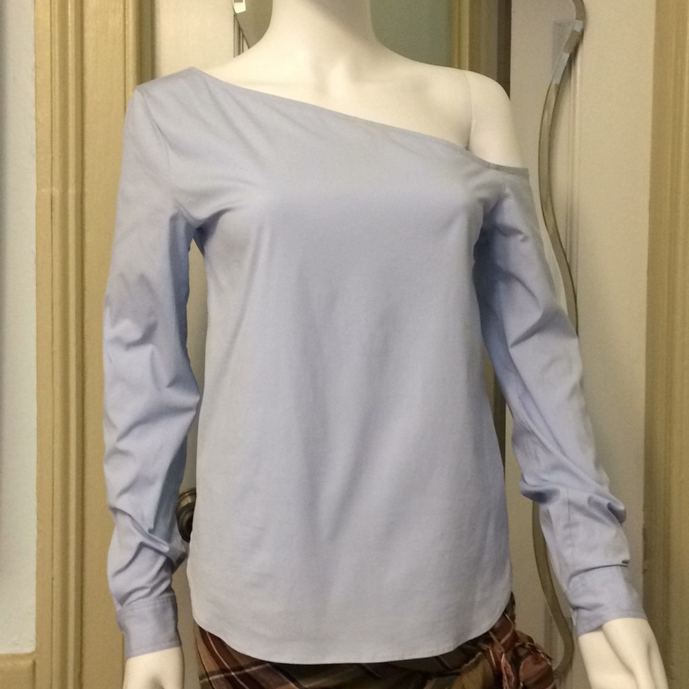 Theory Off-Shoulder Top
